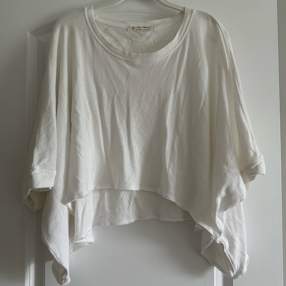 Free People Crop Tee